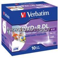 Verbatim DVD+R 8.5Gb 8X Double Layer Printable Jewel Case ― DELTAMOBILE
