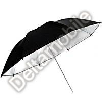 SOFTBOX зонтик для фотостудий 83cm (серебряный/черный) ― DELTAMOBILE
