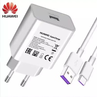 Lādētājs Huawei SuperCharge 22.5W ( USB 22.5W + USB-C vads) ― DELTAMOBILE