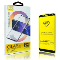 5D Tempered glass protector Huawei P20 (black) ― DELTAMOBILE