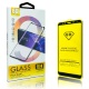 5D Защитное стекло для Samsung Galaxy A15 5G, A15 4G (черная рамка)  