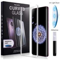 3D Liquid nano tempered glass protector Samsung Galaxy Note 8 (UV glue) ― DELTAMOBILE