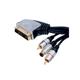 "HQ Silver" cable SCART-SVHS+2xRCA, 2.5m